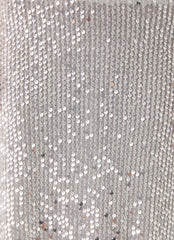 Evodia Sequin Tank Top - Silver