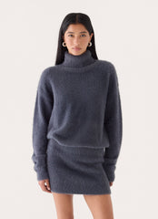 Fiora Rae Knit Dress - Grey