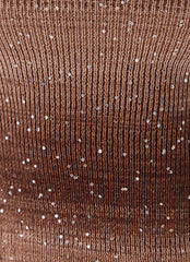 Helia Knit Top - Chocolate Ombre