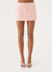 Kamri Mini Skirt - Marshmallow Pink