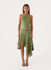 Klose Midi Skirt - Green