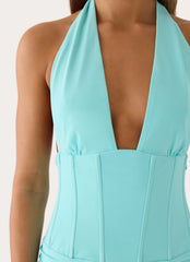 Lia Maxi Dress - Aqua