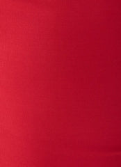 Madelyne Jersey Top - Chilli Red