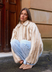 Naylor Faux Fur Jacket - Blonde