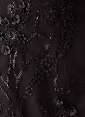 Overload Beaded Mini Skirt - Black