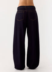 Ronan Denim Jeans - Raw Indigo