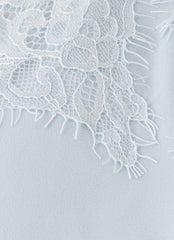 Samaria Halter Mini Dress - Blue