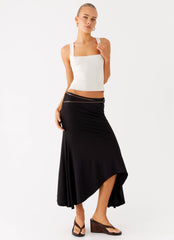Seattle Midi Skirt - Black