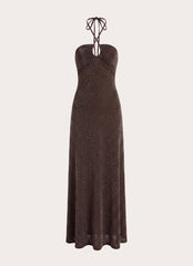 Summer Dream Maxi Dress - Chocolate