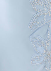 Valeska Beaded Midi Dress - Blue