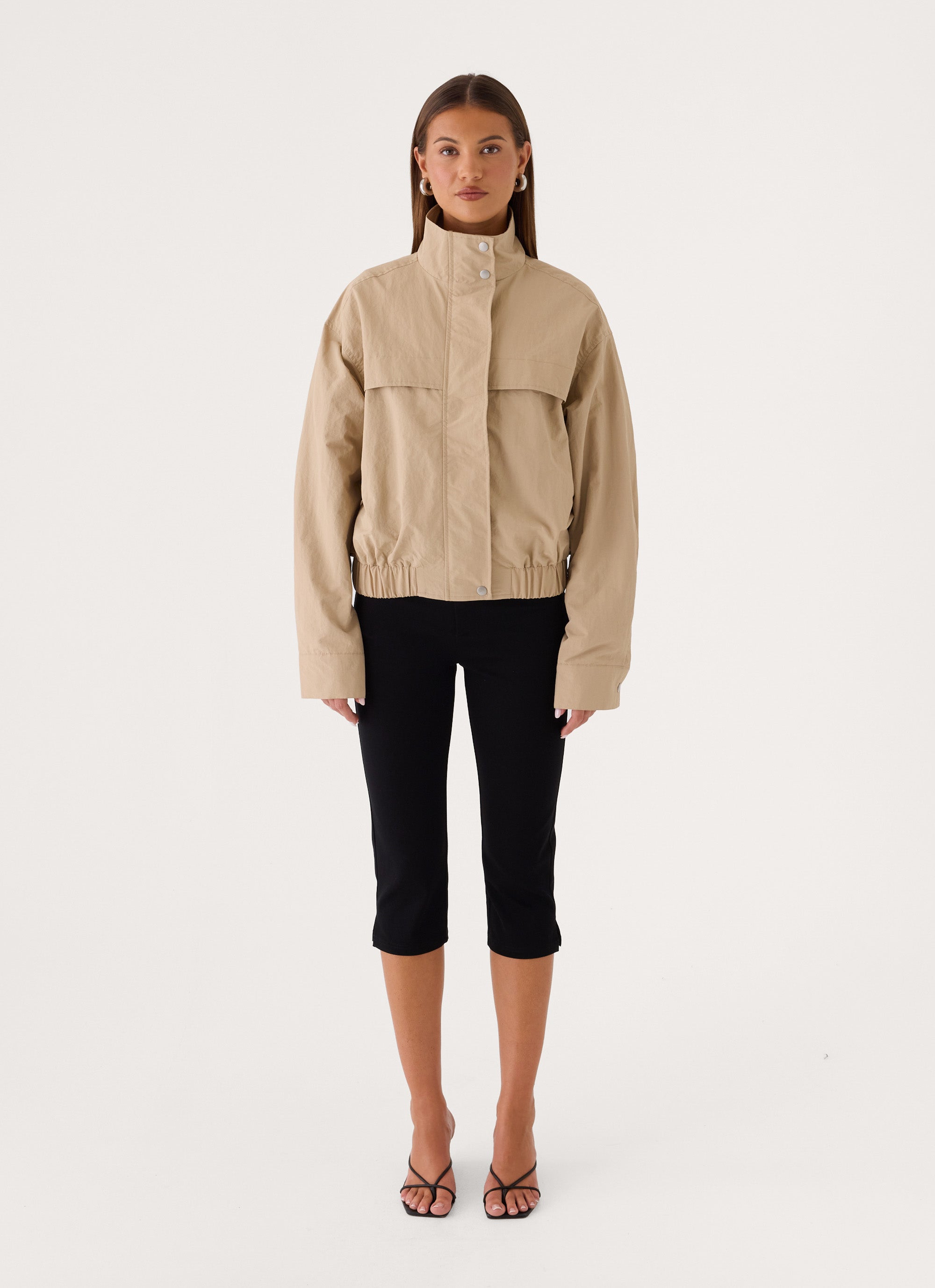 Dover Utility Jacket - Nude
