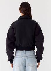Jameson Bomber Jacket - Black