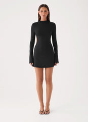 Maelle Mini Dress - Washed Black